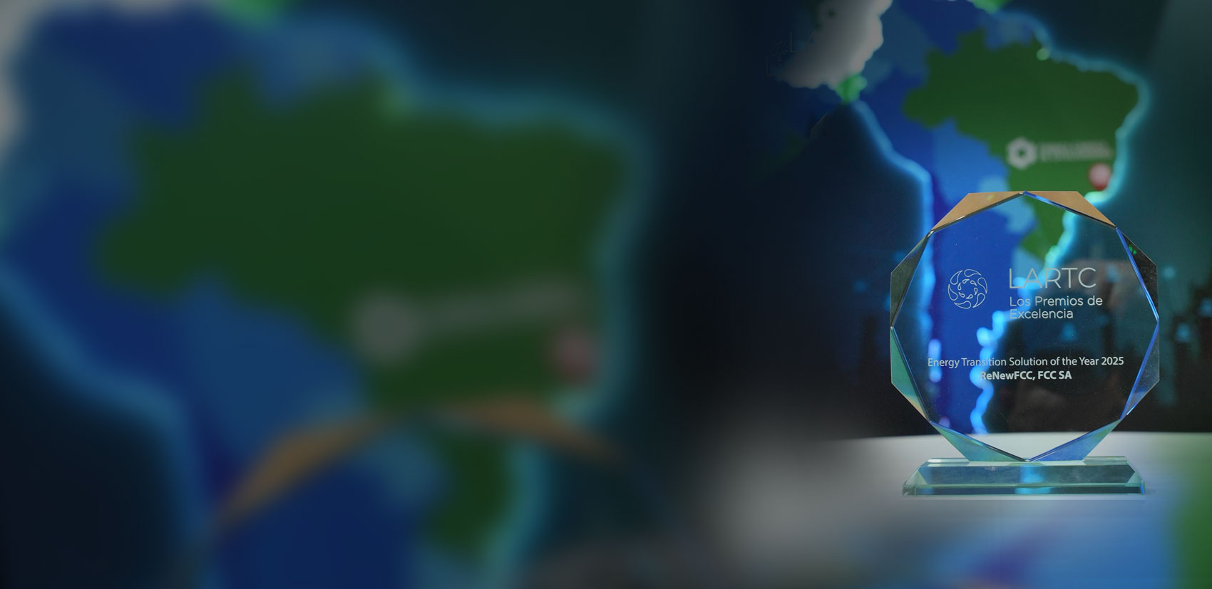 FCC S.A. conquista prêmio de Solução de Transição Energética do Ano no LARTC 2025
